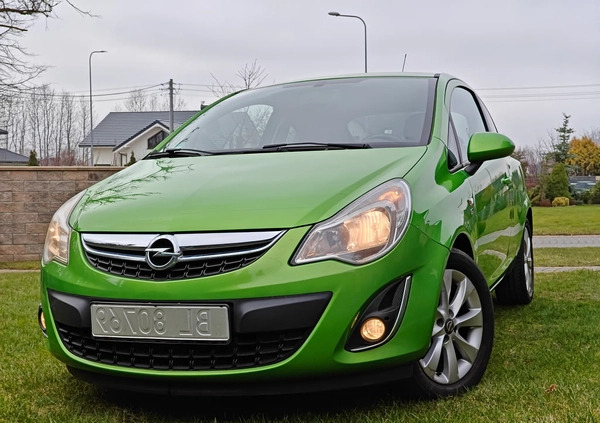 Opel Corsa cena 15800 przebieg: 178240, rok produkcji 2012 z Łomża małe 92